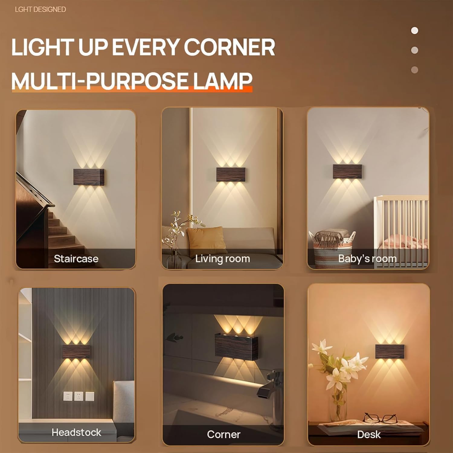 Shelprojsu LED Cordless Wall Sconce Set of 2, 5200mAh Rechargeable Battery Operated Wall Lamp with Remote Control, 3 Colors and Dimmable Magnetic Wireless Wall Light (Black, 2 PCS)