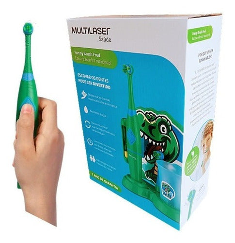 Escova Dental Infantil Elétrica Multilaser
