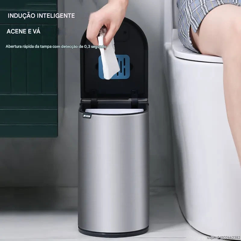 Lixeira Inteligente Automática com Escova
