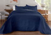 Kit de Colcha de Cama Azul