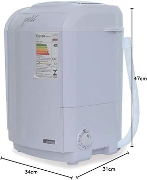 MINI LAVADORA DE ROUPAS PRAXIS PETIT 1,2KG 127V BRANCA