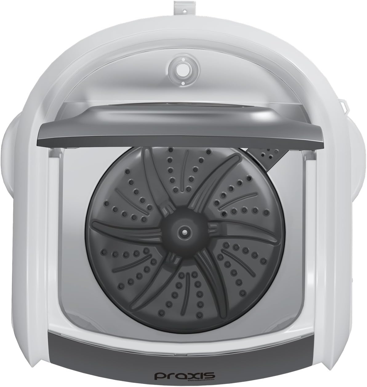 MINI LAVADORA DE ROUPAS PRAXIS PETIT 1,2KG 127V BRANCA