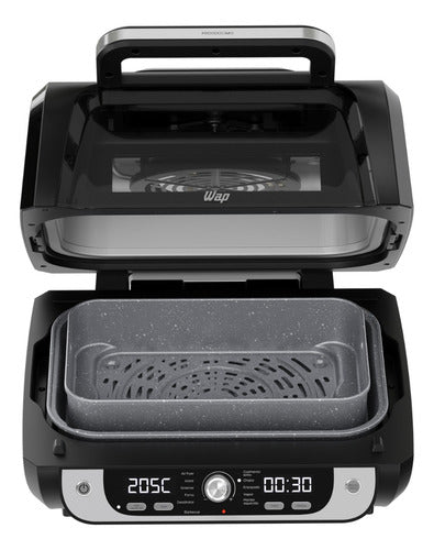 Fritadeira Air Fryer Barbecue Digital 12 Em 1 Led