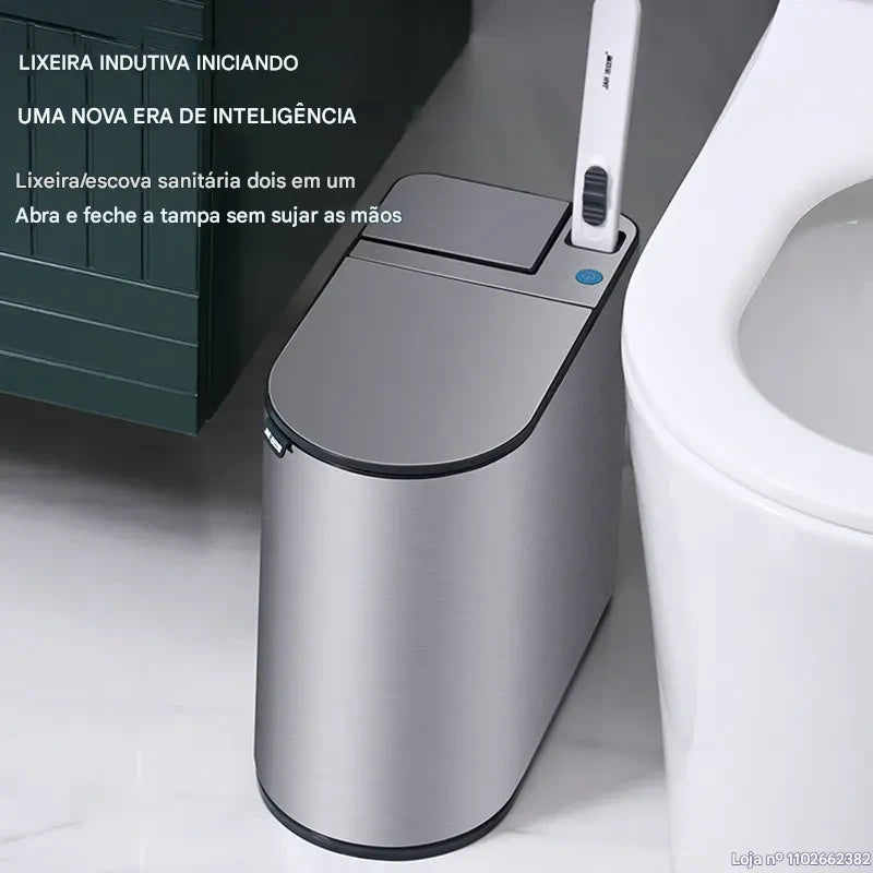 Lixeira Inteligente Automática com Escova