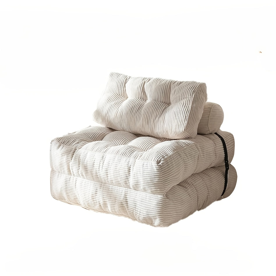 1 Sofá-Cama Dobrável com Tecido de Vácuo Comprimido - Design Minimalista Moderno que Poupa Espaço, Conforto Acolchoado Suave, Não Requer Montagem, Cama Portátil para Sala de Estar, Quarto de Hóspedes, Viagem - Fácil Armazenamento e Transporte, Sofá-Cama D