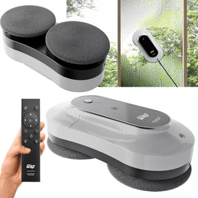 Robô de Limpeza Polidor Vidros Com Controle Remoto 72W Sensores Antiqueda W500 POLICLEANER WAP