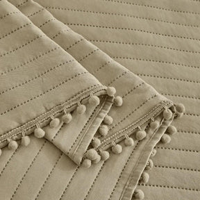 Kit Colcha de Cama Bege