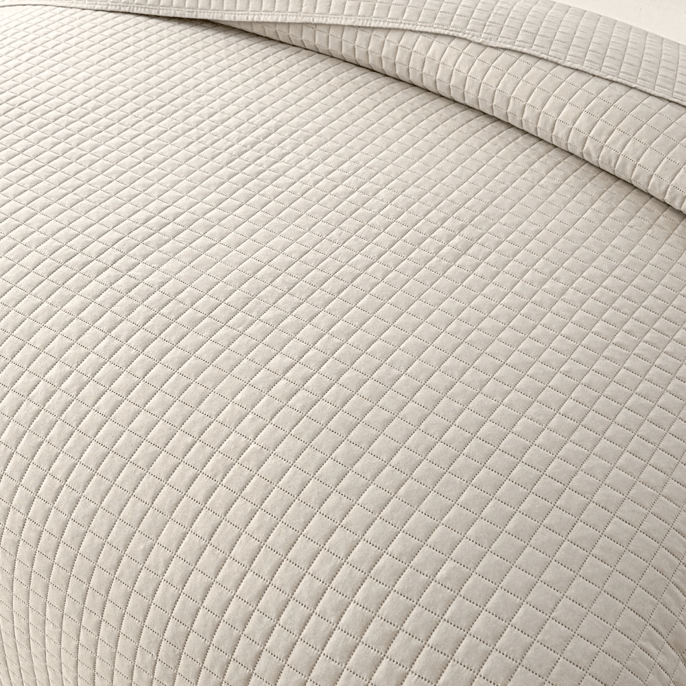 Kit de Colcha de Cama Bege